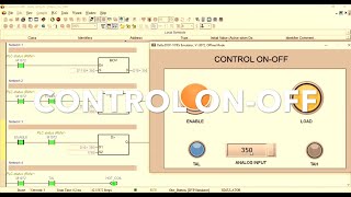 ONOFF Control in Temperature Process Control ONOFF en procesos de temperatura  ISPSOFTDOPSOFT [upl. by Rowan]