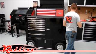 Ricky Sanders Racing 30 Inch Medium NASCAR Pit Box Toolbox [upl. by Tobit]