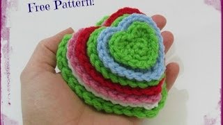 Crochet Along Heart [upl. by Ecenaj916]