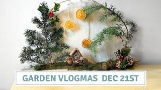 Christmas Decor  Twig Decoration  Vlogmas 2023 Cottoverdi [upl. by Alemak]