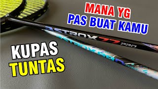 Yonex Astrox 88 D Pro Gen 3 vs Astrox 77 Pro [upl. by Elsi]