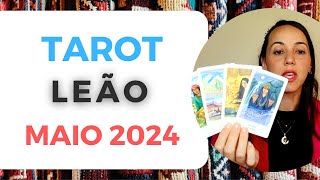 🌊 Tarot Leão 2a quinz Maio 2024  Sabedoria para falar e para ouvir ✨ [upl. by Crescin850]