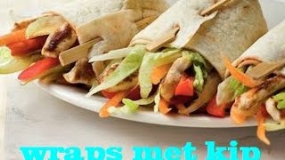 lactosevrije wraps met kip  Lekkersmikkelennn [upl. by Johannessen]