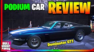 IS IT WORTH IT The New Dominator GTT Podium Car Free Lucky Wheel Vehicle GTA 5 Online Customization [upl. by Sylvie]