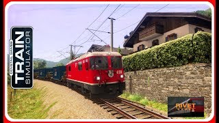 Train Simulator 2020 Surselva Line Game Play non commenté  Un petit Fret en RHB GE 44 [upl. by Solitta]