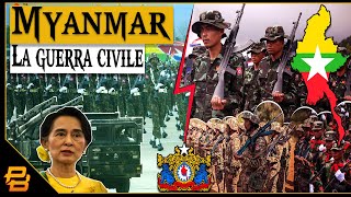 Live 266 ⁍ Myanmar Birmania  Una storia travagliata sfociata in guerra civile [upl. by Esyle]