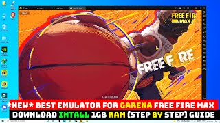 How to Download GARENA Free Fire Max in PC Step by Step 1Gb RAM Dec 2021  Low end PC  NO LAG [upl. by Atinek752]