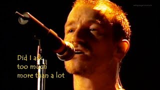 U2  One  live 1997  lyrics [upl. by Hbahsur226]