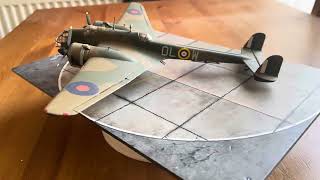 Airfix Handley Page Hampden MkI [upl. by Nehgam612]