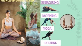 Energising Morning Yoga Routine [upl. by Zrike]