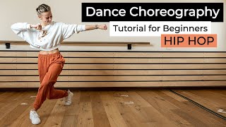 HIP HOP Dance Choreography Tutorial for Beginners  Free Dance Class at Home [upl. by Veriee55]