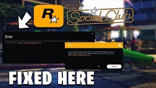 How to Fix Rockstar Games Launcher amp Social Club Errors 2024 StepbyStep Guide [upl. by Hevak]