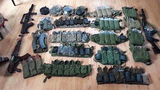 Chinese AK Mags Pouches Type 56 Type 63 and their Purses [upl. by Nayve]