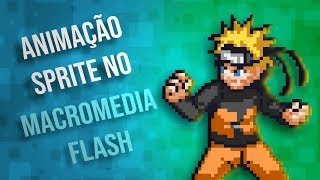 Como Fazer Animações Sprites No FlashPack De Sprites [upl. by Atinev]