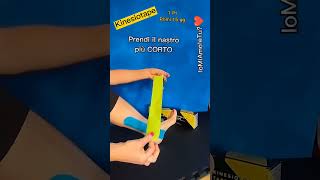 Kinesiotape Distorsione Caviglia Tape [upl. by Jonme245]