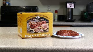 How to Make Smoked and Grilled Bratwurst Sausage from Scratch [upl. by Pinelli]