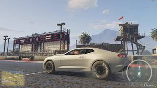 COPO CAMARO DRAG GAMEPLAY GTA5  FIVEM [upl. by Nimzzaj648]