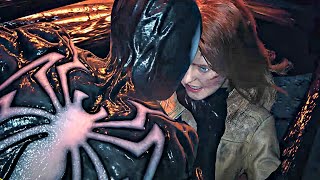 Symbiote SpiderMan Loses Control amp Kills MJ Secret MJ Death Animation 2023 SpiderMan 2 PS5 [upl. by Lesko]