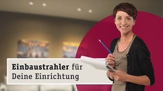 LED Einbaustrahler für Deine Einrichtung [upl. by Nahtannhoj454]