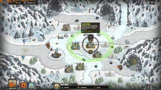 Kingdom Rush  GLACIAL HEIGHTS  HEROIC  Veteran  HD  STEAM [upl. by Yeliw]