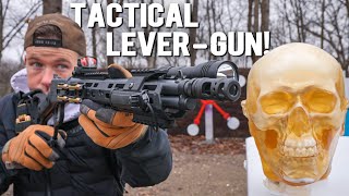 The ULTIMATE Tactical LeverAction Rifle 357 Magnum [upl. by Barimah]