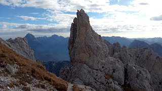 Sentiero del CentenarioGruppo del Jôf FuartSottogruppo di RiobiancoAlpi Giulie [upl. by Banky37]