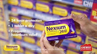 Nexium Now Available At Chemist Warehouse [upl. by Takara710]