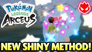 NEW EASY  FAST SHINY ALPHAS with Massive Mass Outbreaks in Pokemon Legends Arceus [upl. by Secunda]