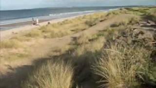 Findhorn beach Scotland [upl. by Sessylu]