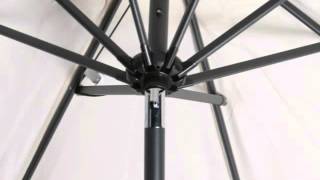 3m Tilt and Crank Round Parasol [upl. by Timms736]