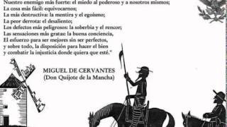 Prologo de Don Quijote [upl. by Yedorb]