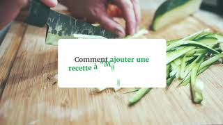 THERMOMIX® TM6  Tutoriel Cookidoo® Comment ajouter des recettes à quotMa semainequot [upl. by Idnor77]