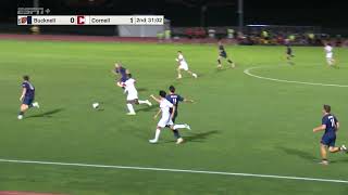 Highlights Cornell Mens Soccer vs Bucknell  09172024 [upl. by Enihpets]