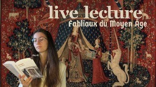 LIVE LECTURE  Fabliaux du Moyen Âge agrégation lettres 2024 [upl. by Enoved]