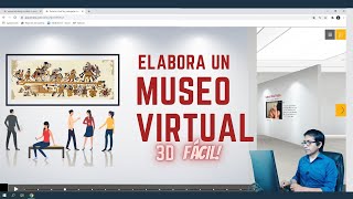 Cómo crear un Museo Virtual o Galerías de Exposición en 3D [upl. by Okin]