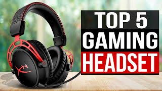 TOP 5 Best Gaming Headset 2023 [upl. by Anaile522]