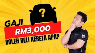 GAJI 3000 BOLEH BELI KERETA APA [upl. by Brufsky]