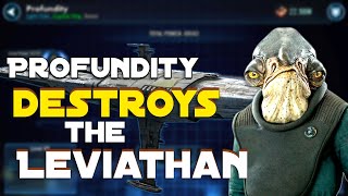 Mastering Profundity vs Leviathan In Galaxy of Heroes [upl. by Eliason]