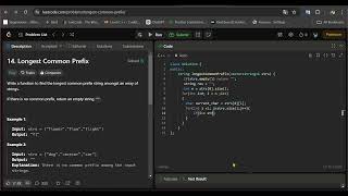 Find the Longest Common Prefix in an Array of Strings  LeetCode 14 Solution Explained [upl. by Sorel]