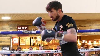 Robbie Davies Jr SLIPPING amp SLIDING  Matchroom Boxing workout [upl. by Yanal293]