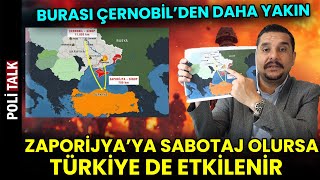 Dünya Felaketin Eşiğinde Mi Zaporijya Nükleer Santraline Sabatoj Olabilir Türkiye de Etkilenir [upl. by Hamner]