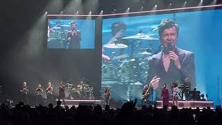 Rick Astley  She Wants To Dance With MeJuice live Glasgow OVO Hydro 27022024 [upl. by Annauqahs]