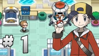 Lets Play Pokemon HeartGold  Part 1  A new beginning [upl. by Eittap]