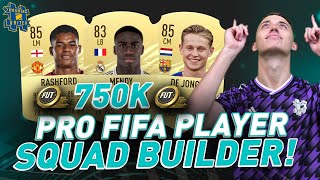 INSANE 750K PRO FIFA PLAYER SQUAD BUILDER FIFA 21 ULTIMATE TEAM  BEST META TEAM FOR FUT CHAMPS [upl. by Navis]