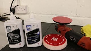 Autoglym Rapid Renovator Plus Review  Destructive Demo [upl. by Yanad272]