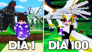 EU PASSEI 100 DIAS NO ORESPAWN O MOD MAIS DIFÍCIL DO MINECRAFT  Minecraft OreSpawn O FILME [upl. by Macpherson728]