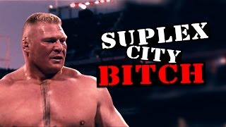 Suplex City  35 backbreaking German suplexes WWE Fury February 15 2015 [upl. by Ahsinert]