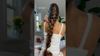 THE fall hairstyle for me 🫶✨🤍 ib  mmirellalala on TikTok hairstyle frenchbraid [upl. by Eenhat]