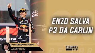 ENZO FITTIPALDI TEM ALTOS E BAIXOS EM ABU DHABI NA F2 E OS TESTES DE PÃ“S TEMPORADA STIKANDO A BASE [upl. by Dell459]