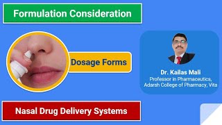 Nasal Drug Delivery Systems ll Nasal Dosage Forms ll NDDS ll Part VI [upl. by Fugazy]